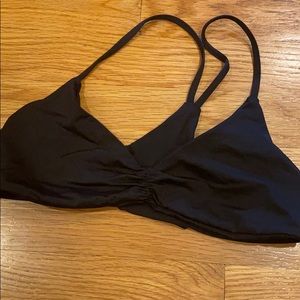 L space halter bikini top size small
